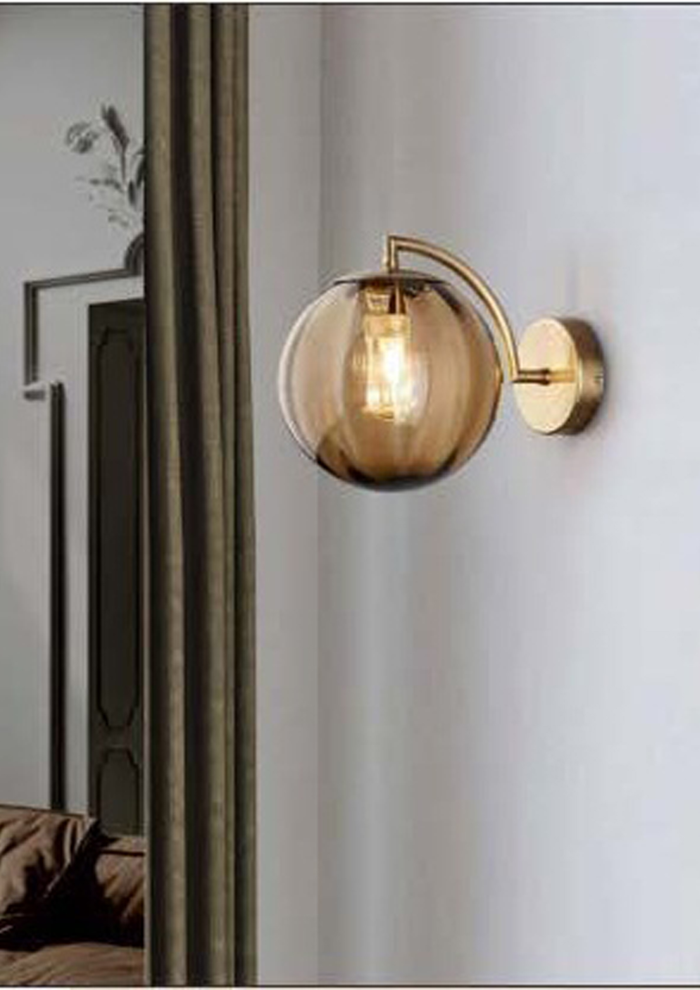 Beyond Lights - Glass Globe Sconce- GL